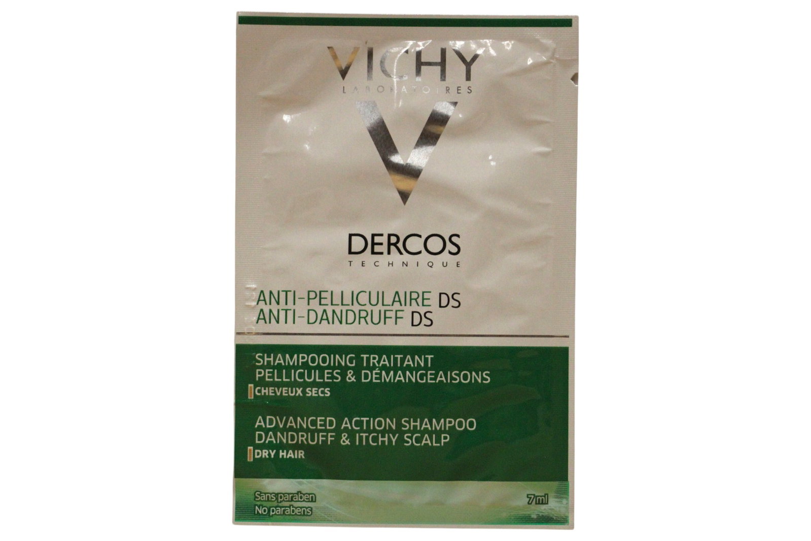vichy, dercos, hair shampoo, anti dandruff, 7 ml *sample vichy, dercos, hair shampoo, anti dandruff, 7 ml *sample