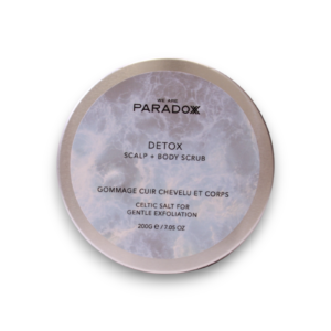 we are paradoxx, detox, celtic salt, exfoliating, body scrub, 200 g