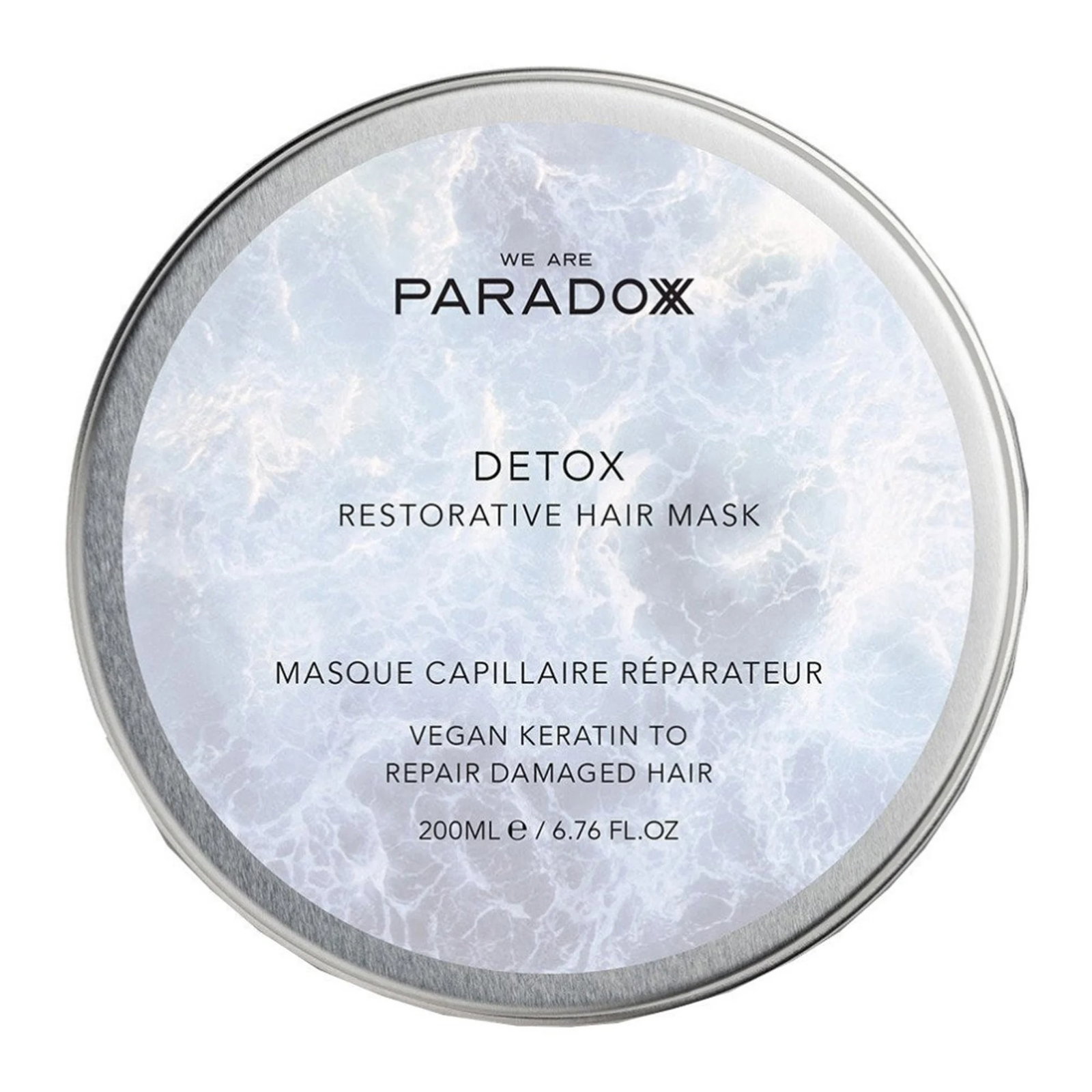 we are paradoxx, detox, vegan keratin, hair treatment cream mask, restorative, 200 ml we are paradoxx, detox, vegan keratin, hair treatment cream mask, restorative, 200 ml