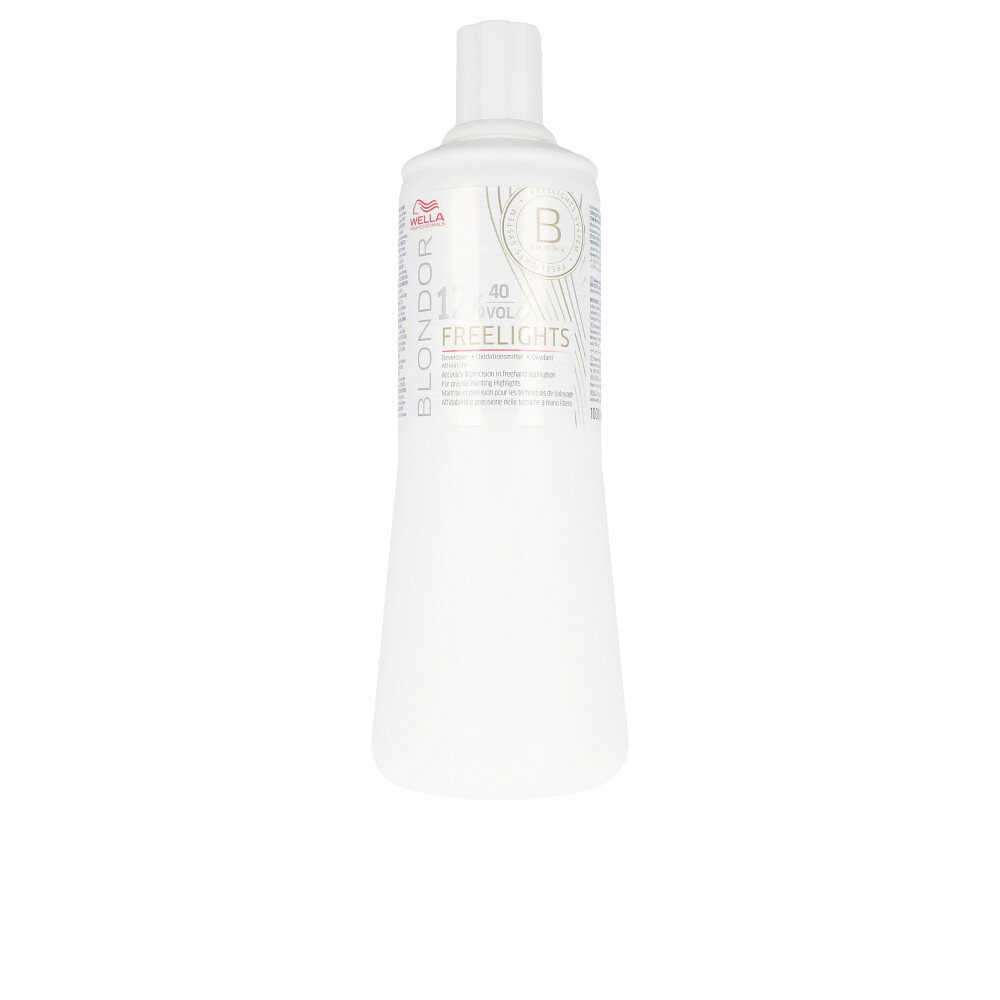 wella professionals, blondor freelight, for color refreshing, hair oxidant lotion, 12%, 40 vol, 1000 ml wella professionals, blondor freelight, for color refreshing, hair oxidant lotion, 12%, 40 vol, 1000 ml