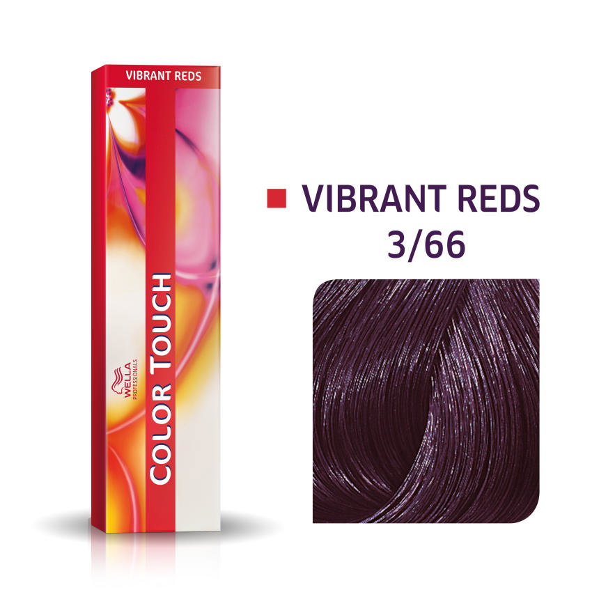 wella professionals, color touch, ammonia free, semi permanent hair dye, 3/66 dark brown intensive violet, 60 ml wella professionals, color touch, ammonia free, semi permanent hair dye, 3/66 dark brown intensive violet, 60 ml