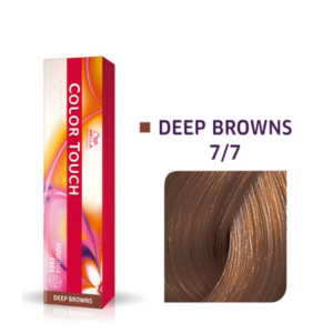 wella professionals, color touch, ammonia free, semi permanent hair dye, 7/7 medium chestnut blond, 60 ml