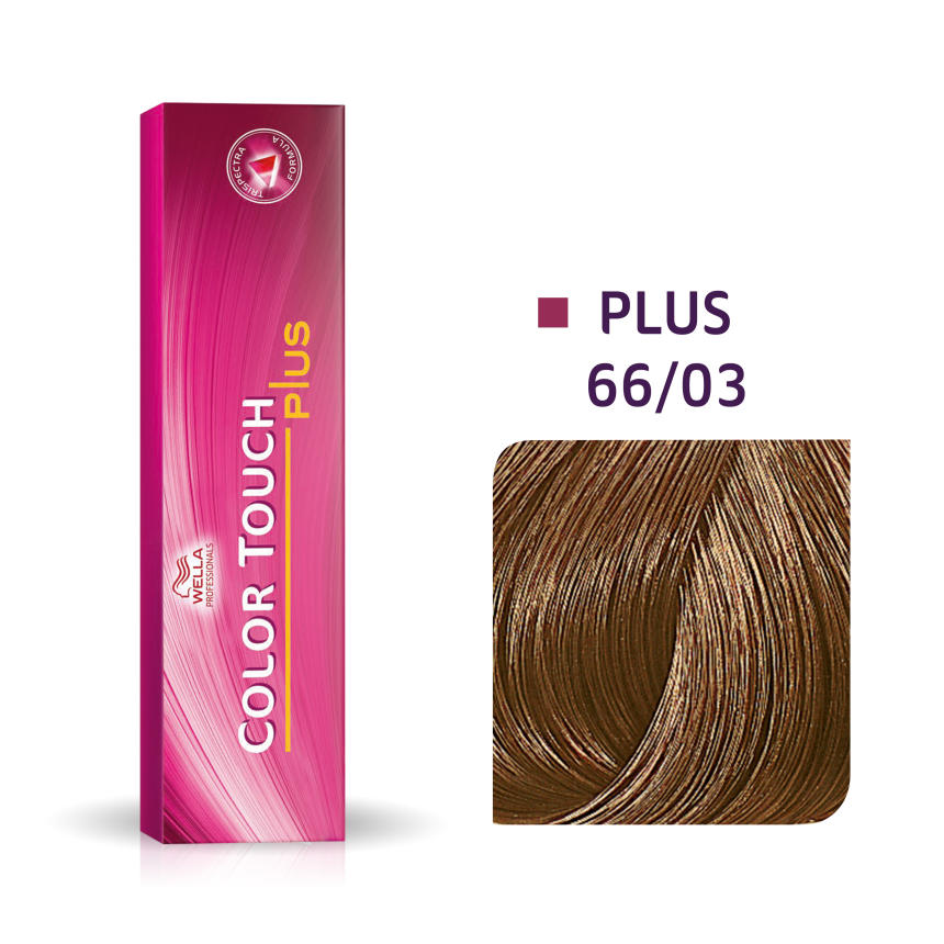 wella professionals, color touch plus, ammonia free, semi permanent hair dye, 66/03 dark blonde natural golden intense, 60 ml wella professionals, color touch plus, ammonia free, semi permanent hair dye, 66/03 dark blonde natural golden intense, 60 ml