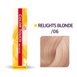 wella professionals, color touch relights, ammonia free, semi permanent hair dye, /06 natural violet, 60 ml