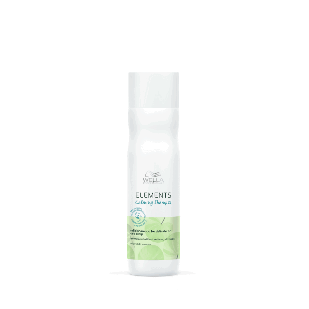 wella professionals, elements calming, silicone free, hair shampoo, for calming, 250 ml wella professionals, elements calming, silicone free, hair shampoo, for calming, 250 ml