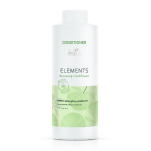 wella professionals, elements renewing, silicone free, hair conditioner, anti frizz, 1000 ml