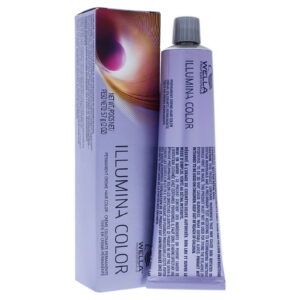 wella professionals, illumina color, permanent hair dye, 8/38 light blonde golden blue, 60 ml