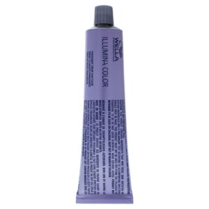 wella professionals, illumina color, permanent hair dye, 8/38 light blonde golden blue, 60 ml