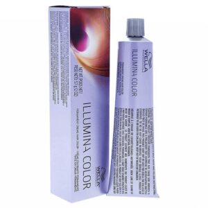 wella professionals, illumina color, permanent hair dye, 9/03 bright blonde natural golden, 60 ml