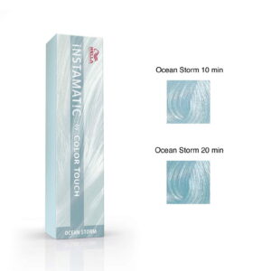 wella professionals, instamatic by color touch, ammonia free, demi permanent hair dye, ocean storm, 60 ml