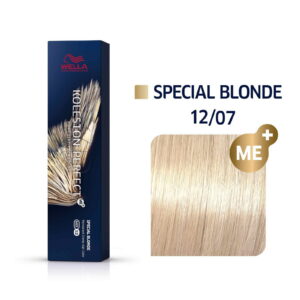 wella professionals, koleston perfect me+, permanent hair dye, 12/07 , 60 ml