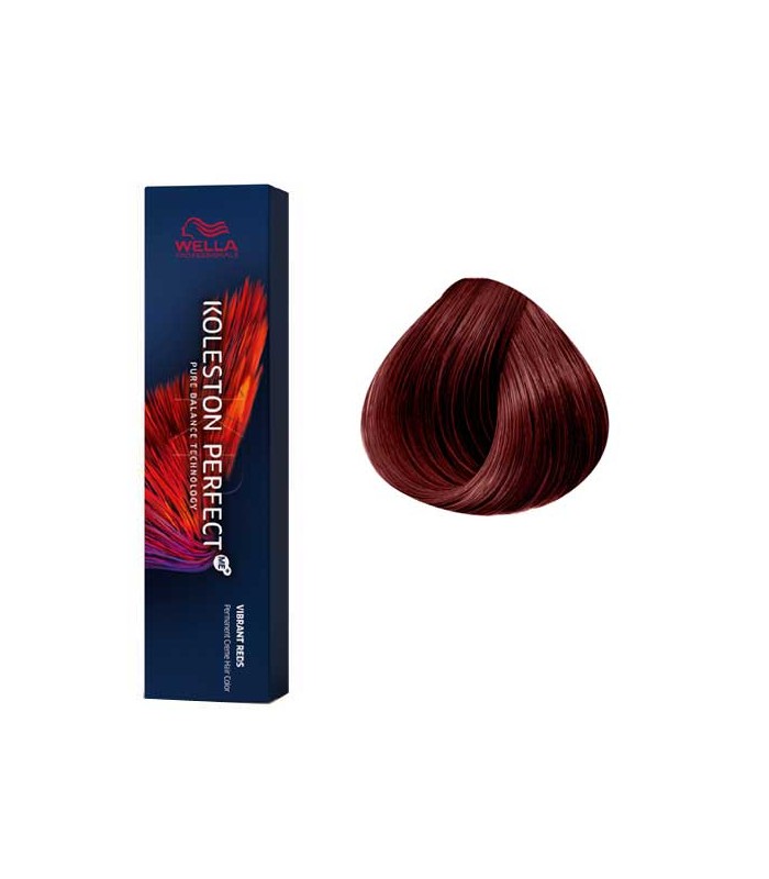 wella professionals, koleston perfect me+, permanent hair dye, 44/44 medium intense red brown, 60 ml wella professionals, koleston perfect me+, permanent hair dye, 44/44 medium intense red brown, 60 ml
