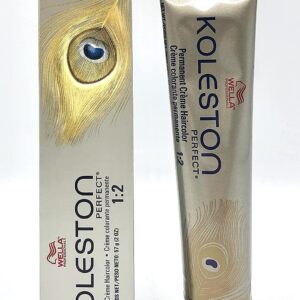 wella professionals, koleston perfect, permanent hair dye, 12/7 special blond brown, 60 ml