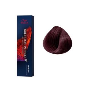 wella professionals, koleston perfect, permanent hair dye, 33/55 dark chestnut intense mahogany, 60 ml