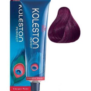 wella professionals, koleston perfect, permanent hair dye, 44/66 medium brown intensive violet intensive, 60 ml