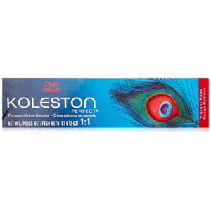 wella professionals, koleston perfect, permanent hair dye, 7/34 medium blonde golden red, 60 ml
