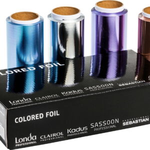 set, wella professionals, wella professionals, hairdressing aluminum foil, multicolour, 4 pcs