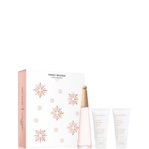 xmas 2023 set issey miyake: l'eau d'issey pivoine peony, moisturizing, body lotion, x2 pcs, 50 ml + l'eau d'issey pivoine peony, eau de toilette, for women, 50 ml