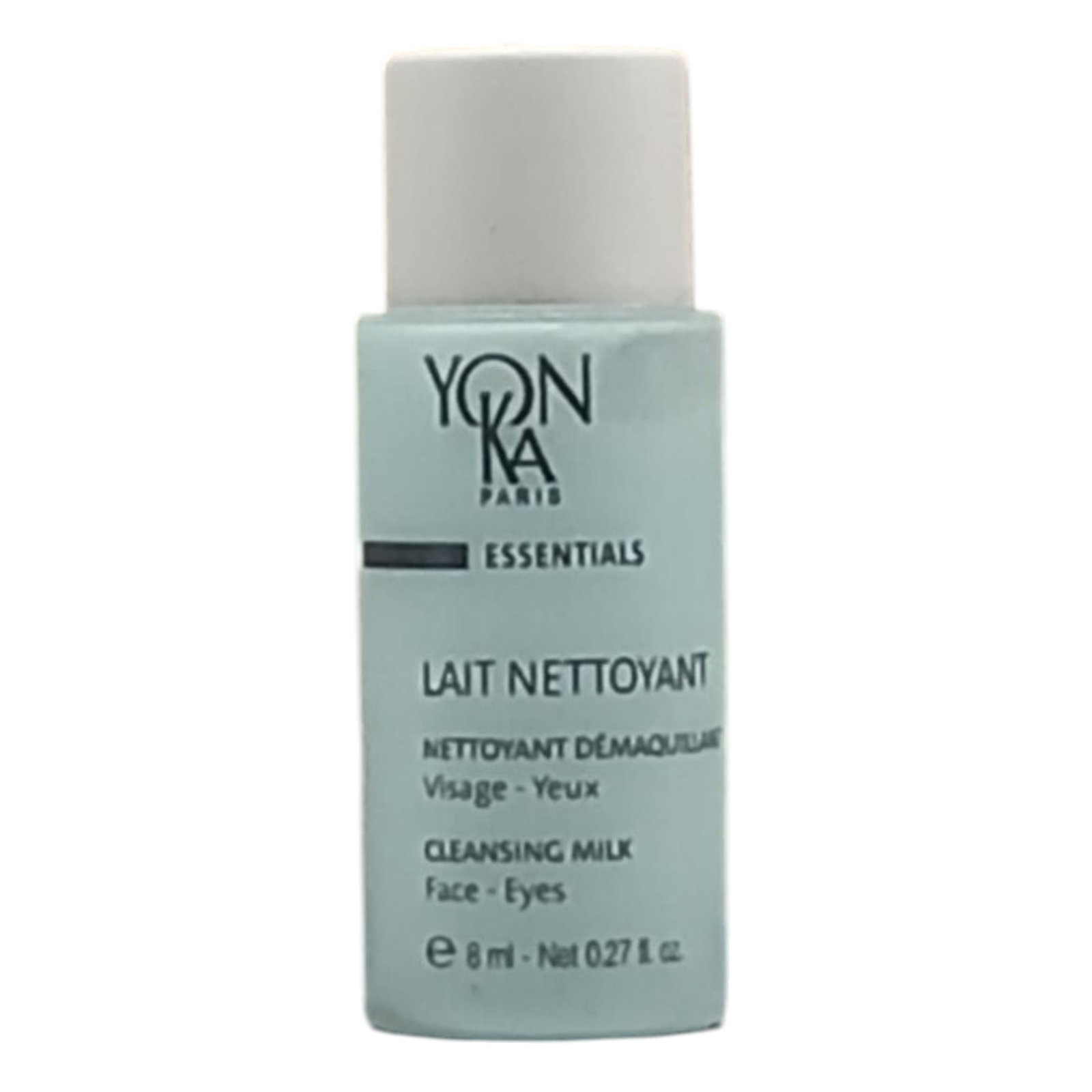 yonka, essentials, cleansing milk, for face & eyes, 8 ml *sample yonka, essentials, cleansing milk, for face & eyes, 8 ml *sample