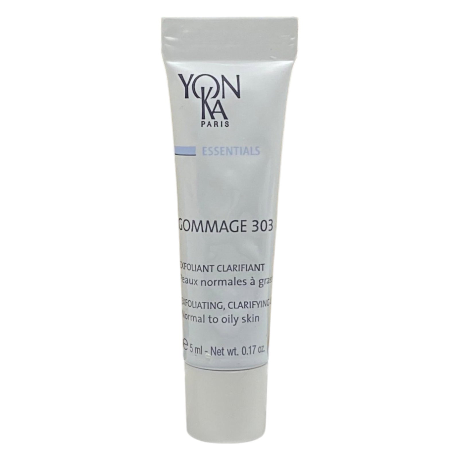 yonka, essentials, exfoliating, gel, for face, 5 ml *sample yonka, essentials, exfoliating, gel, for face, 5 ml *sample